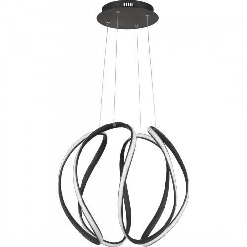 Quoizel PCWN2818EK Waving Pendant  led light earth black Pendant