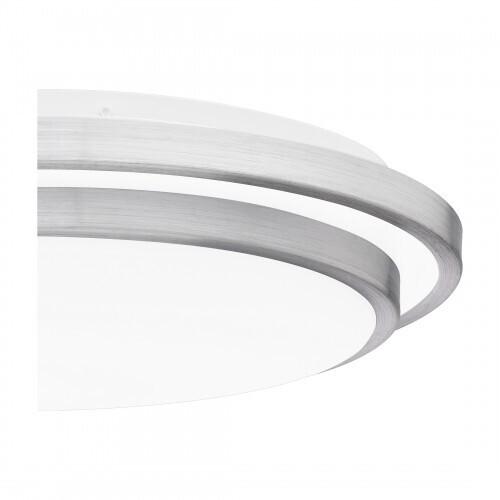 Quoizel IVG1616BRA Irving Flushmount led brushed aluminum Semi-Flush Mount