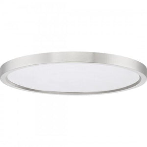 Quoizel OST1715BN Outskirts Flush mount 15"d brushed nickel Flush Mount