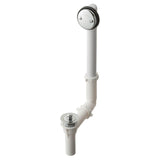 Gerber G004155176 Chrome Classics Pvc Drain In Shoe for Standard Tub With RETA...