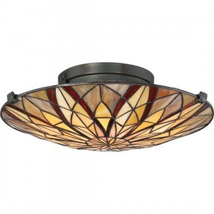 Quoizel TFVY1400VA Victory Flush mount valnt brnze Flush Mount