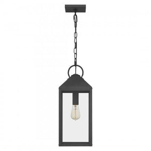 Quoizel TPE1508MB Thorpe Mini pendant 1 light mottled black Mini Pendant