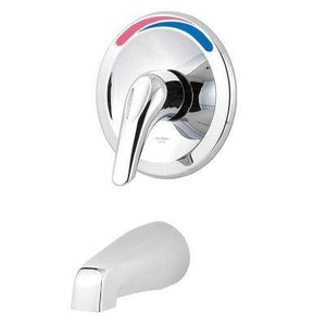 Pfirst Series 1-Handle Non-Diverting Tub Trim in Polished Chrome
