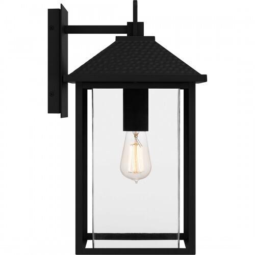 Quoizel FTC8410EK Fletcher Outdoor wall 1 light earth black. Outdoor Lantern