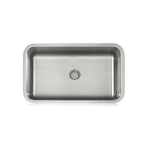 LENOVA PC-SS-CL-S2-16 Undermount Single Bowl 30-1/8 x 17-7/8 9 - Brushed Satin UNDERMOUNT KITCHEN SINK Kitchen,Kitchen Sinks,Undermount Sinks, 16 Gauge Classic PermaClean Sink Collection