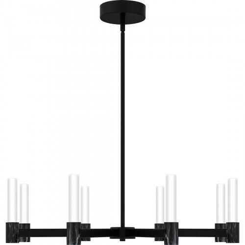 Quoizel PCADR5030MBK Adler Chandelier 8 lights matte black. Chandelier