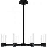 Quoizel PCADR5030MBK Adler Chandelier 8 lights matte black. Chandelier