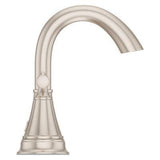 Saxton 2-Handle 4" Centerset Bathroom Faucet in Brushed Nickel