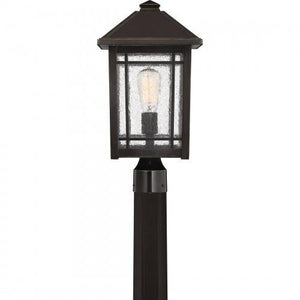Quoizel CPT9010PN Cedar Point Outdoor post palladian bronze Outdoor Lantern