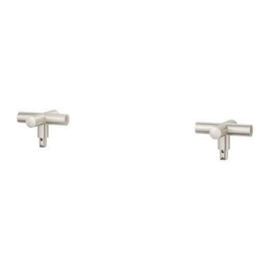 Pfister Brushed Nickel 2-handle Cross Handle Kit HHL-049TNTK