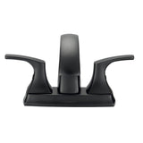 Gerber D307018BB Brushed Bronze Vaughn Two Handle Centerset Lavatory Faucet