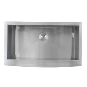 LENOVA SS-AP-S36 Large Single Bowl Apron Front Undermount FARMHOUSE KITCHEN SINK Lenova Stainless Steel Sinks