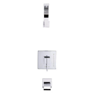 Gerber D510044LSTC Chrome Sirius Tub & Shower Trim Kit, Without Showerhead