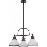 Quoizel GRT5103PN Grant Dinette  chandelier plldn brnz 3lts Chandelier