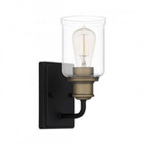 Quoizel COX8604MBK Cox Wall sconce 1 light matte black Wall Sconce