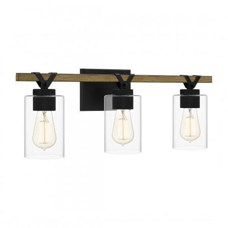 Quoizel DEVN8624MBK Devon Court Bath 3 lights matte black Bath