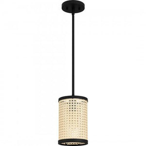 Quoizel SYA1506MBK Syrah Mini pendant 1 light matte black Mini Pendant
