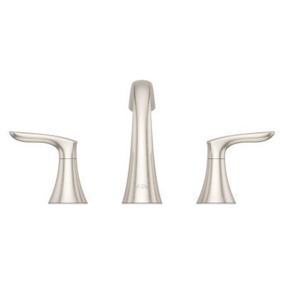 Pfister Brushed Nickel Weller Widespread Bath Faucet LG49-WR0K