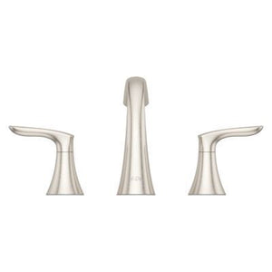 Pfister Brushed Nickel Weller Widespread Bath Faucet LG49-WR0K