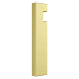 Verve Trim Handle in Brushed Gold