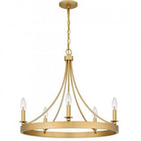 Quoizel APN5026LG Aspyn Chandelier 5 lights light gold Chandelier