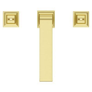 Brushed Gold 2-handle Deck Mounted Roman Tub Trim Without Handles RT6-5VRVBG
