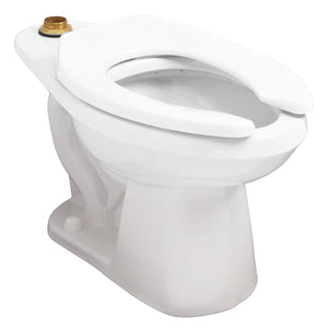 Gerber G0025833 White North Point 1.28 or 1.6 Gpf Elongated Top Spud Bowl