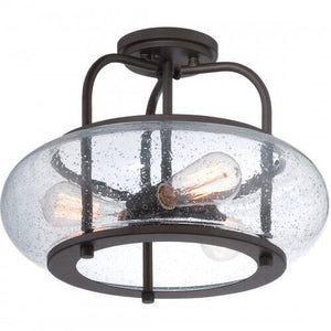 Quoizel TRG1716OZ Trilogy Semi flush old bronze Semi-Flush Mount
