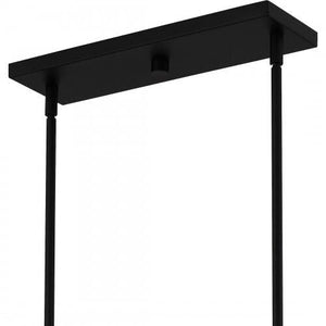 Quoizel SGLM434MBK Seigler Island 4 lights matte black mica Island Light