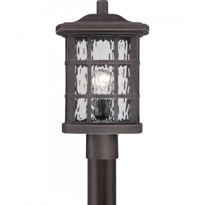 Quoizel SNN9009PN Stonington Outdoor post plld brnz Outdoor Lantern