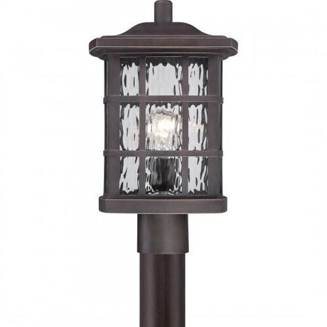 Quoizel SNN9009PN Stonington Outdoor post plld brnz Outdoor Lantern