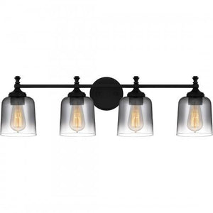 Quoizel JEN8631MBK Jenson Bath 4 lights matte black Bath Light