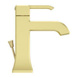 Park Avenue Single Control 4" Centerset Bathroom Faucet in Brushed Gold