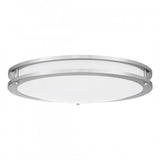 Quoizel EUC1624BN Euclid Flushmount led brushed nickel Semi-Flush Mount