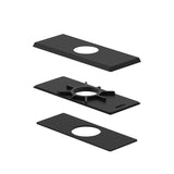 Gerber DA607568BN Brushed Nickel Square Cover Plate Assembly for 4" Centerset LAVATOR...