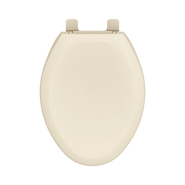 Gerber G009921309 Biscuit Adjustable Slow Close Elongated Toilet Seat With Cover