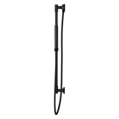 Pfister Matte Black Handheld Shower With Slide Bar