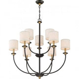 Quoizel ADY5009OZ Audley Chandelier 9 light old bronze Chandelier