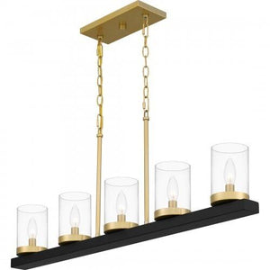 Quoizel GRL539MBK Greeley Island 5 lights matte black Island Light