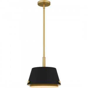Quoizel QPP6163MBK Quoizel Piccolo Pendant Mid pendant 1 light matte black Mini Pendant