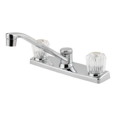 Pfister Polished Chrome Pfirst Series 2-handle Kitchen Faucet G135-1100
