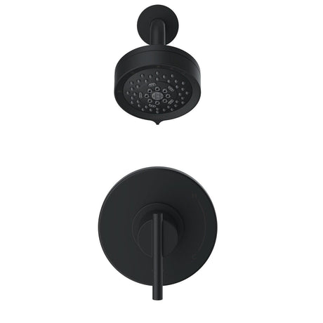 Gerber D511558BSTC Parma Shower-only Trim Kit, 1.75GPM - Satin Black