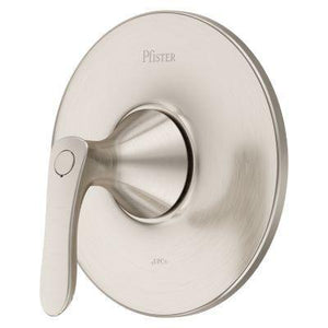 Weller 1-Handle Tub & Shower Valve Only Trim in Brushed Nickel