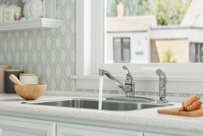 Pfister Polished Chrome Pfirst Series 1-handle Kitchen Faucet G134-4444