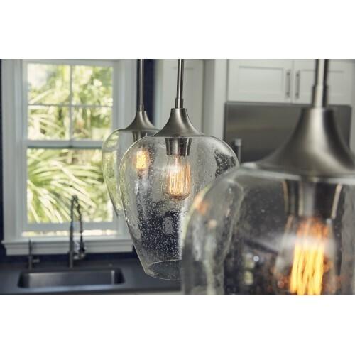 Quoizel TWE1510BN Towne Mini pendant brushed nickel Mini Pendant