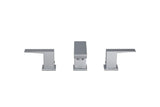 Gerber D304162BS Satin Black Mid-town Two Handle Widespread Lavatory Faucet