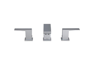 Gerber D304162BS Satin Black Mid-town Two Handle Widespread Lavatory Faucet