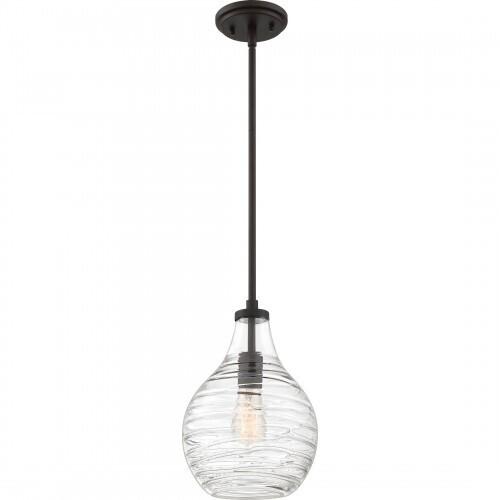Quoizel QPP4019OZ Genie Mini pendant 1 light old bronze Mini Pendant