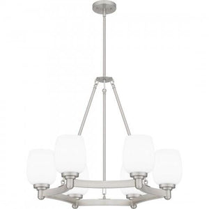 Quoizel PNG5028BN Penning Chandelier 6 lights brushed nickel Chandelier