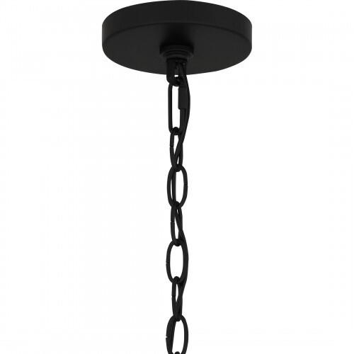 Quoizel ROW5022MBK Rowland Chandelier 5 lights matte black Chandelier